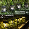 Solpex Solar Pathway Lights 8 Pack LED Outdoor Hanging Lanterns