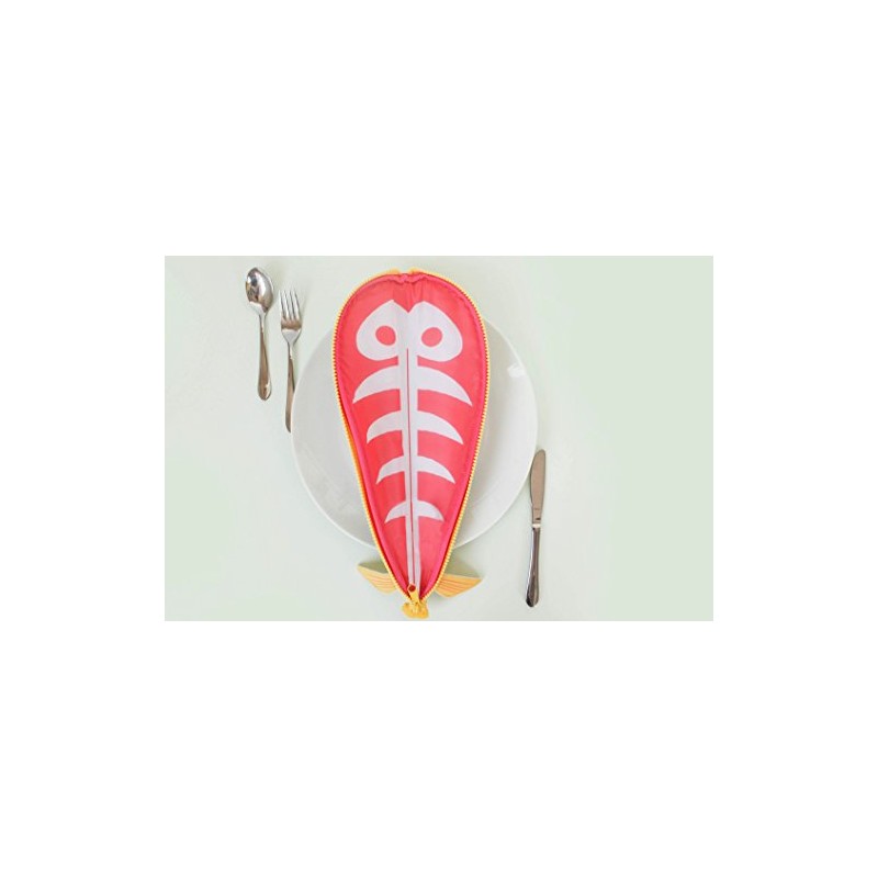 Gift Republic, Polyester, Multi, Fish Pencil Case