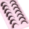 Lashes Natural Look Faux Mink Lashes Fluffy Wispy Eyelashes Short