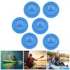 6 Pieces D Rings Patch for PVC Inflatable Boat Canoe