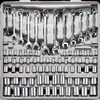 CARTMAN 205 Piece Ratchet Wrench Tool Set 1/4" & 3/8"