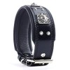 Bestia® Eros Leather Collar for Large Dog Breeds with Antique