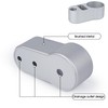 Linkidea Razor Stand, Opening Diameter 14mm, Razor Stand for Men,