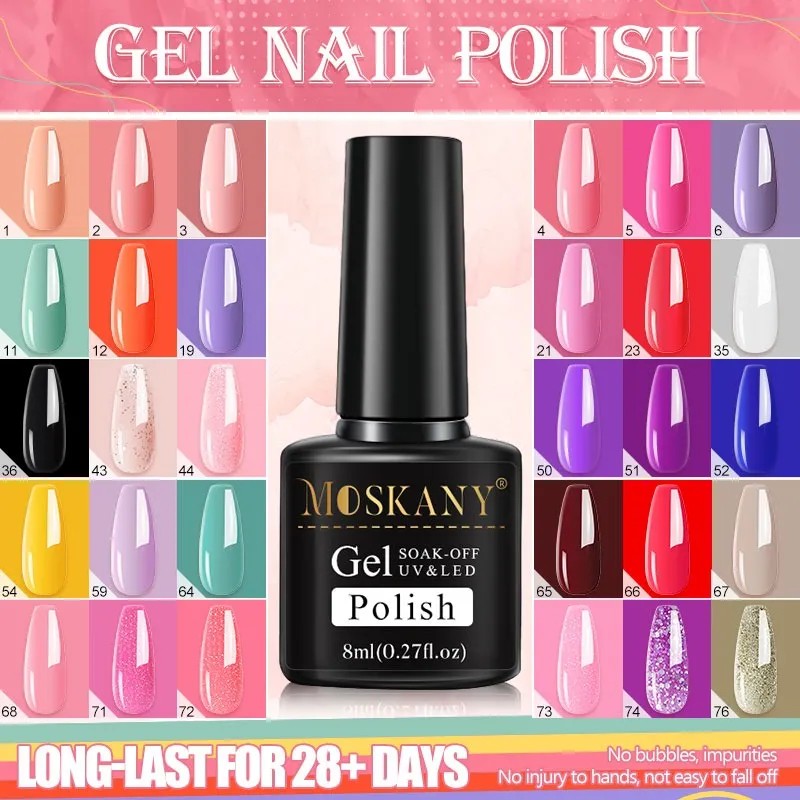 Kit Gel Extensión Construcción Poligel Reparación Uñas Rotas
