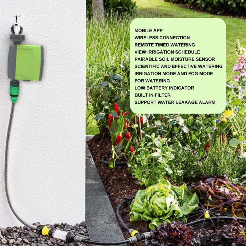 Smart Hose Faucet Timer Multifunction APP Remote Control IP54 Waterproof