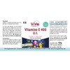 Vitamin E 400 IU - 120 Softgels for 120 Days