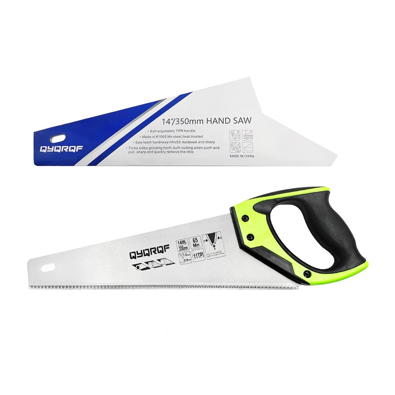 14 in. Pro Hand Saw, 11 TPI Fine-Cut Soft-Grip Hardpoint