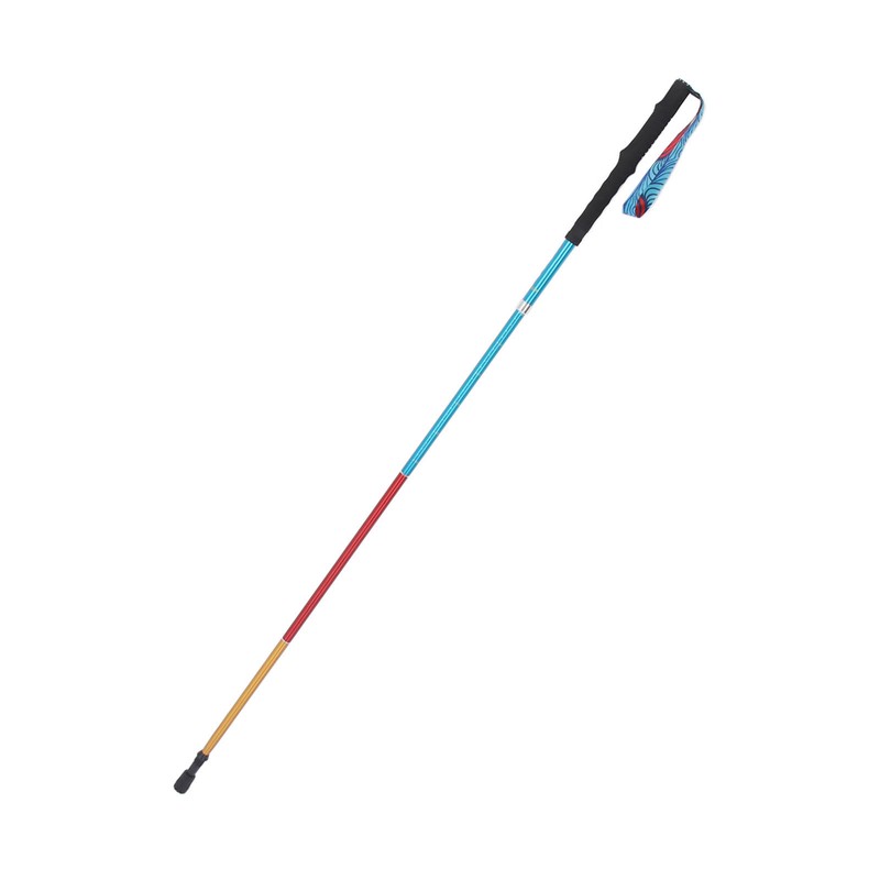 Walking Stick Telescopic Adjustable Length Anti Shock Foldable Portable Lightweight