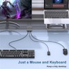 USB Switch 2 in 2 Out, USB Switcher 2 Computers