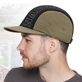 Clakllie Waterproof Baseball Cap for Men Women Short Brim Cap Breathable Sports Trucker Cap Quick Drying Flat Brim Baseball Cap Classic Snapback Cap Lightweight Baseball Cap, CDGE-HDY1-Khaki