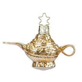 Inge-glas - Christmas Tree Decoration - Tree Decoration - Miracle Lamp - Size 5.5 cm - Mouth-Blown