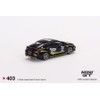 Mini GT Miniature Collectible Car, MGT00403-L, Black/Yellow