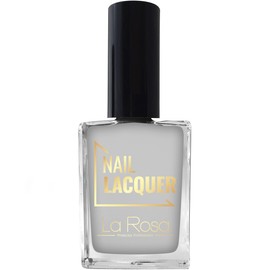 La Rosa Productos Profesionales Nagellack Energetische Farbe mit richtiger Deckkraft Langlebige Formel Gute Konsistenz Einfache Anwendung mit gut geformtem Pinsel 15 ml Weiß