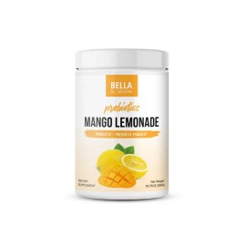 Probiotic & Prebiotic Powder – Mango Lemonade Flavor | Daily Digestive Support, Gut Health Supplement, Immune & Wellness Drink Mix