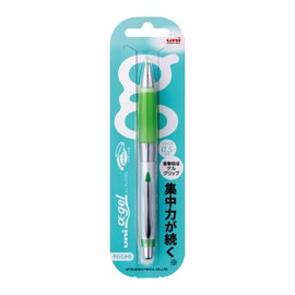 Uni Alpha-Gel Shaker Mechanical Pencil - Yellow Green/Soft Grip 0.5mm (M5617GG1P.5)