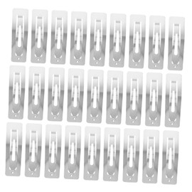 OHPHCALL 100pcs Diy Hair Clip Accessories Rectangular Clip for Crafts Simple Design