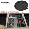 RLB-HILON 2PCS Center Console Cup Holder Insert Compatible with Ford