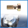 VekAuto 2 Set Banjo Bolt Brake Fitting Adapter M8x1.25 Thread