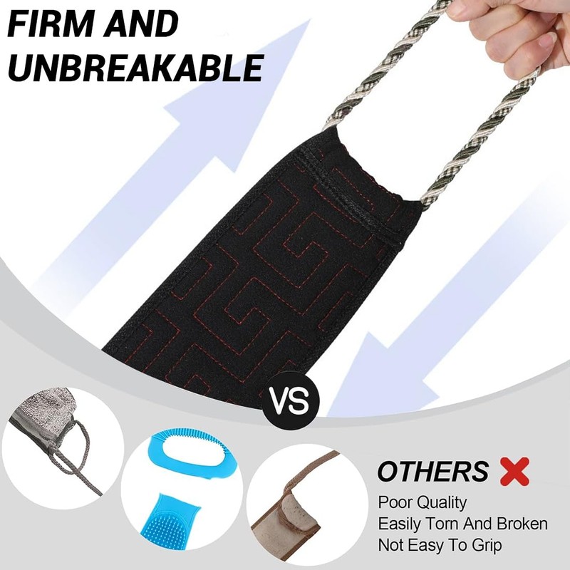 Back Scrubber, Back Brush Shower, Exfoliating Back Scrubber for Shower,