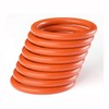 ANCLLO 50 Pack Oil Drain Plug O-Ring #11105 (Orange Color)