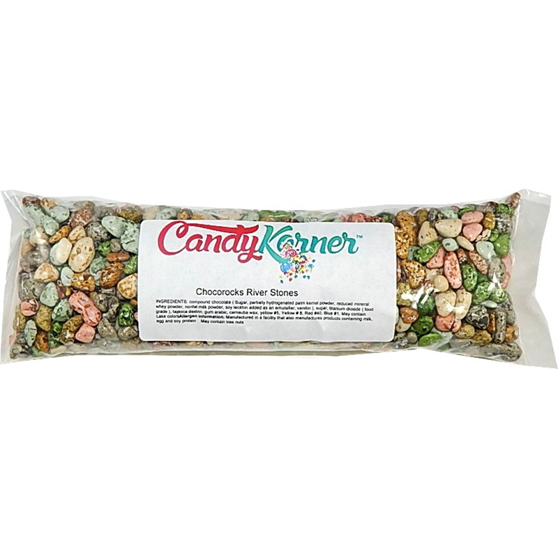 Chocorocks Riverstones Nuggets- Candy Coated Chocolate Shaped River Stones -