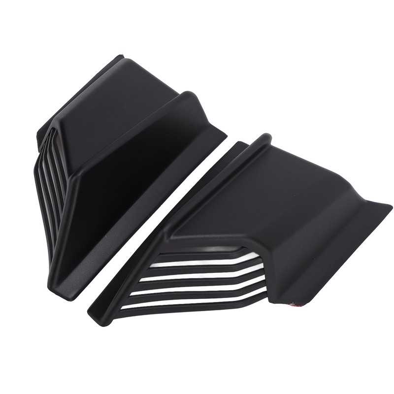 1 Pair Motorcycle Front Spoiler ABS Impact Protection Side Fairing