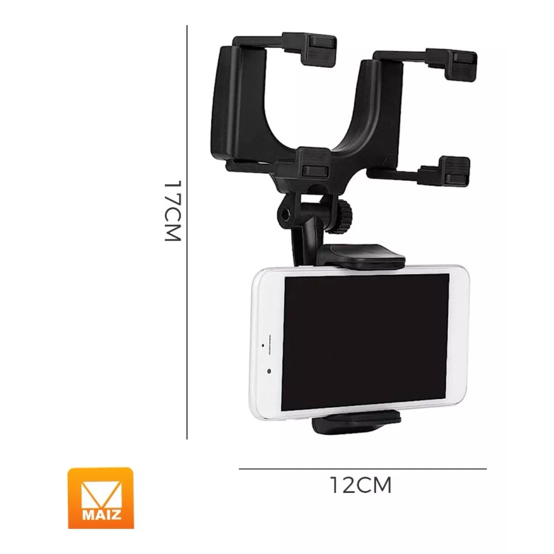 Maíz Soporte Base Celular Para Auto Espejo Retrovisor Universal