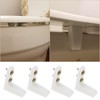 Create idea 4 Pairs Toilet Seat Stabilizers Wobble Buffer Toilet