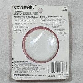 COVERGIRL COVERGIRL Clean Fresh Pressed Powder 0.35 Ounce - 220 Deep