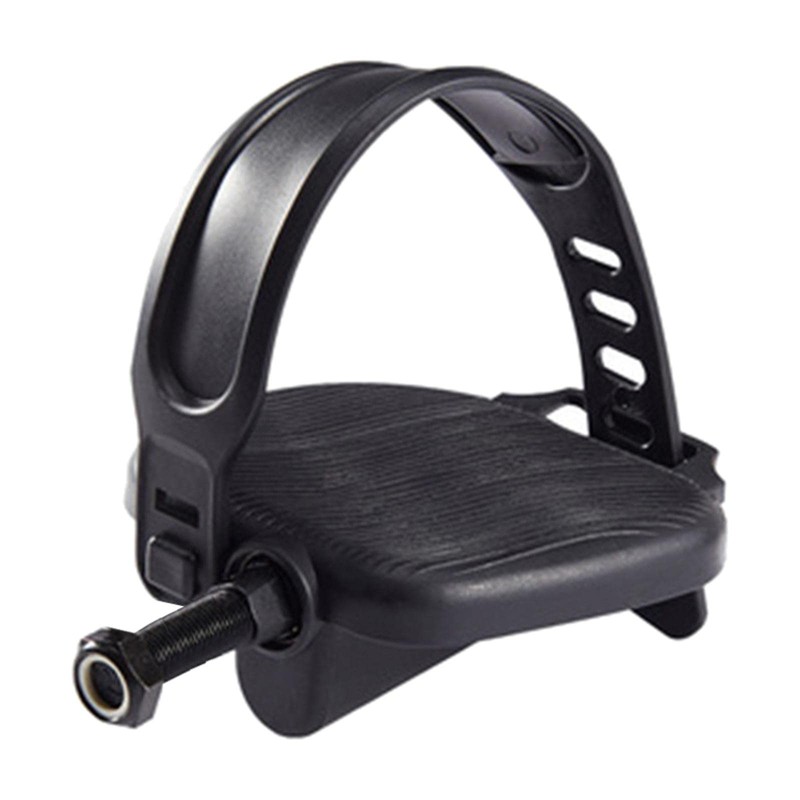 SM SunniMix Exercise Bike Pedals with Adjustable Straps Non Slip