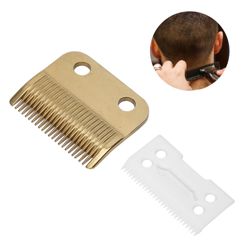 2pcs Electric Hair Clipper Blade Cutter Head Replacement Accessories Fit