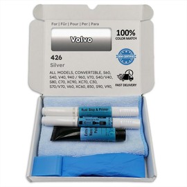 Genuine Colors Paint Pen Silver 426 for Volvo Silver Convertible S60 S40 V40 940 960 V70 S80 C70 XC90 XC70 C30 S70 V60 XC60 850 S90 V90 V50 900 Series Res -SERIES CROSS COUNTRY XC30 C40 XC50 C30R S40R