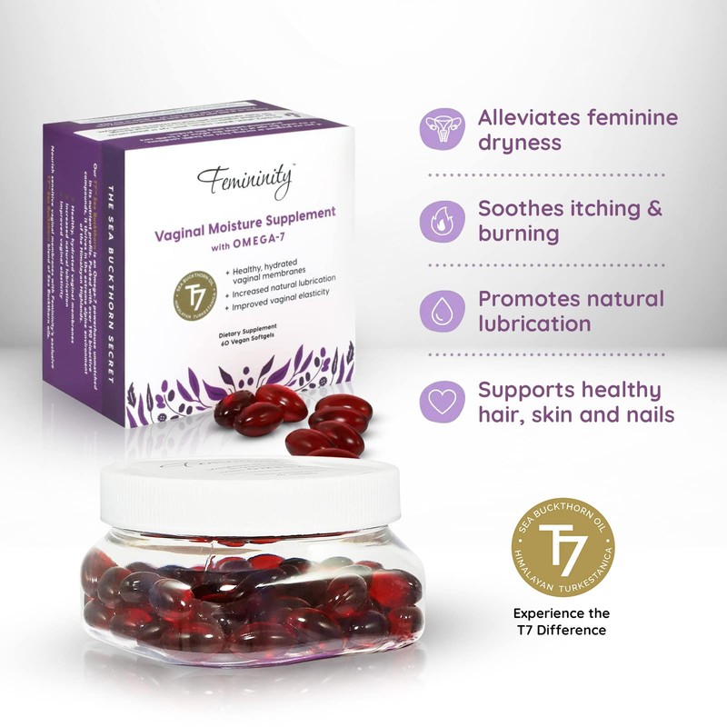 Restore Femininity Feminine Moisture Supplement, 60 ct