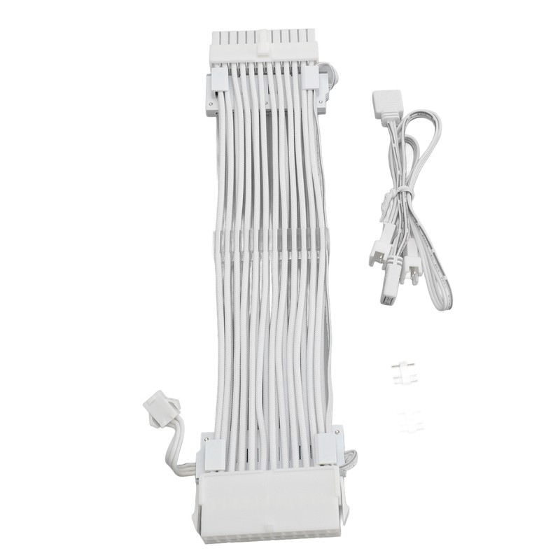 ARGB Extension Cable Strong Conductivity Flexible 24P ARGB Motherboard Power