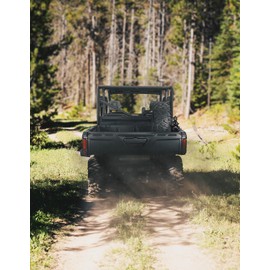 KEMIMOTO UTV Spare Tire Holder Compatible with 2016-2026 Can-Am Defender and Defender Max, Heavy-Duty Steel Powder Coated Tire Carrier Mount Replace OEM 715003448