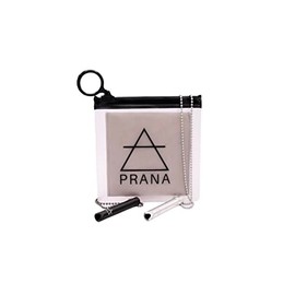 Generic Prana Anxiety Whistle Necklace | Natural Anxiety Relief | Meditation Jewellery | Stress Relief Pendant | Mindfulness Deep Breathing Tool (Black)