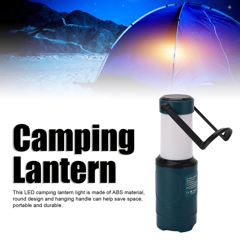 900LM LED Camping Lantern Battery Powered IPX4 Waterproof Lithium Battery