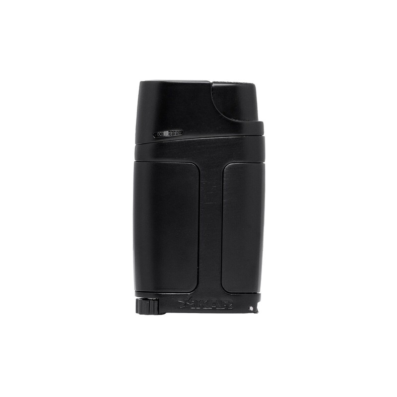 Xikar ELX Double Jet Flame Lighter, Built-in 9mm Cigar Punch,