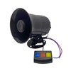 Lunari Universal Siren Horn Compact Alarm Device Small Alarm System