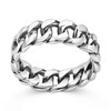 MATERIA by Matthias Wagner Curb Chain Ring 925 Silver 7