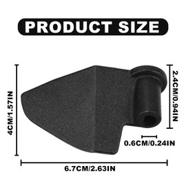 2 Pcs Kneading Paddle for Bread Maker, Aluminum Alloy Bread Maker Paddle Replacement Compatible with Cuisinart CBK-110 CBKK-110P1