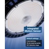 Sunco High Bay LED Shop Light with Motion Sensor, for