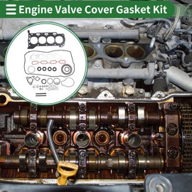 Motoforti Engine Valve Cover Gasket Kit Head Gasket Intake Exhaust Manifold Gasket Set No.11115-37062 for TOYOTA PRIUS 1.8L L4 2010-2020 1 Set Engine Car