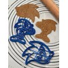 Set of 2 Sonic Cookie Cutters & Molds Produced by