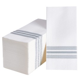 Vplus 150 PACK Guest Towels Disposable Bathroom, Decorative Bathroom Napkins, Soft, and Absorbent Disposable Paper Hand Towel for Dinners, Kitchen, Parties, Weddings, Christmas Party