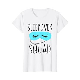 Girls Sleepover Squad Pajamas for Teens Tween Girl Women T-Shirt