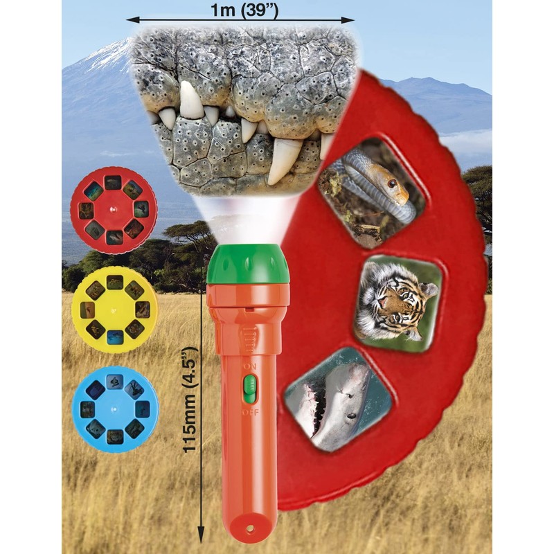 Brainstorm Toys Most Deadly Torch and Projector
