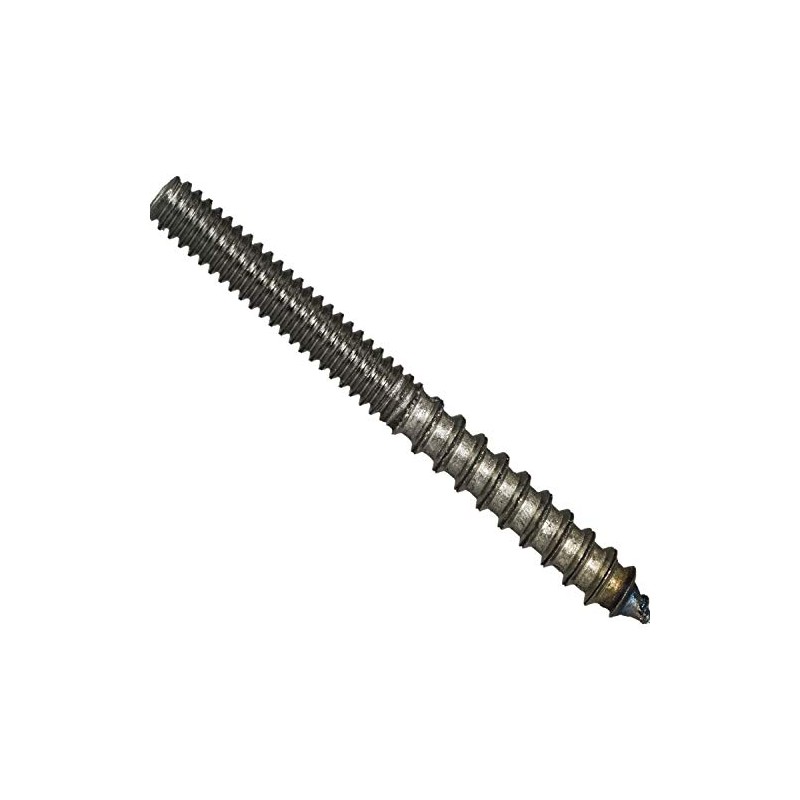 Hard-to-Find Fastener 014973171780 Hanger Bolts, 10-24 x 2-Inch