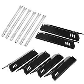 Grillflame GR2205723-OG-00 Grill Parts for Outdoor Gourmet Grill Burners Heat Plates GR2323101-OG-00 GR2205720-OG-00 Heat Shield Flame Tamer Burner Heat Tents 5 6 Burner Gas Grill Replacement Parts