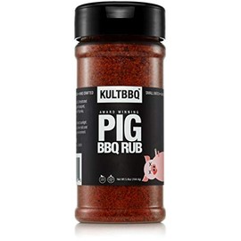 Pork and Rib BBQ Seasoning Rub by Kult BBQ Rubs for smoking MSG & GMO Free (Pig Rub, 6oz)